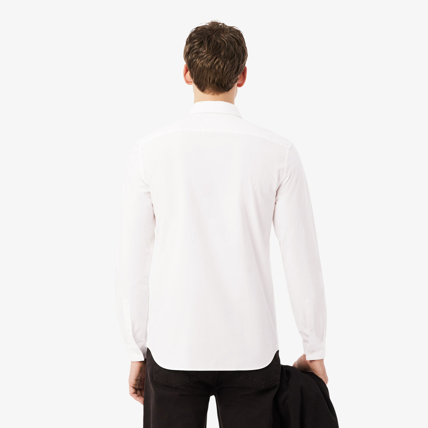 Slim Fit Stretch Cotton Poplin Shirt lacoste slim fit stretch cotton poplin shirt