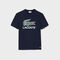 Signature Print Cotton T-shirt lacoste signature print cotton t shirt
