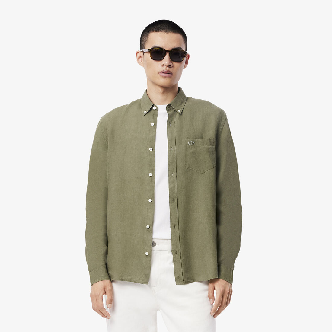 Regular Fit Linen Shirt - CH5692-00-BMY