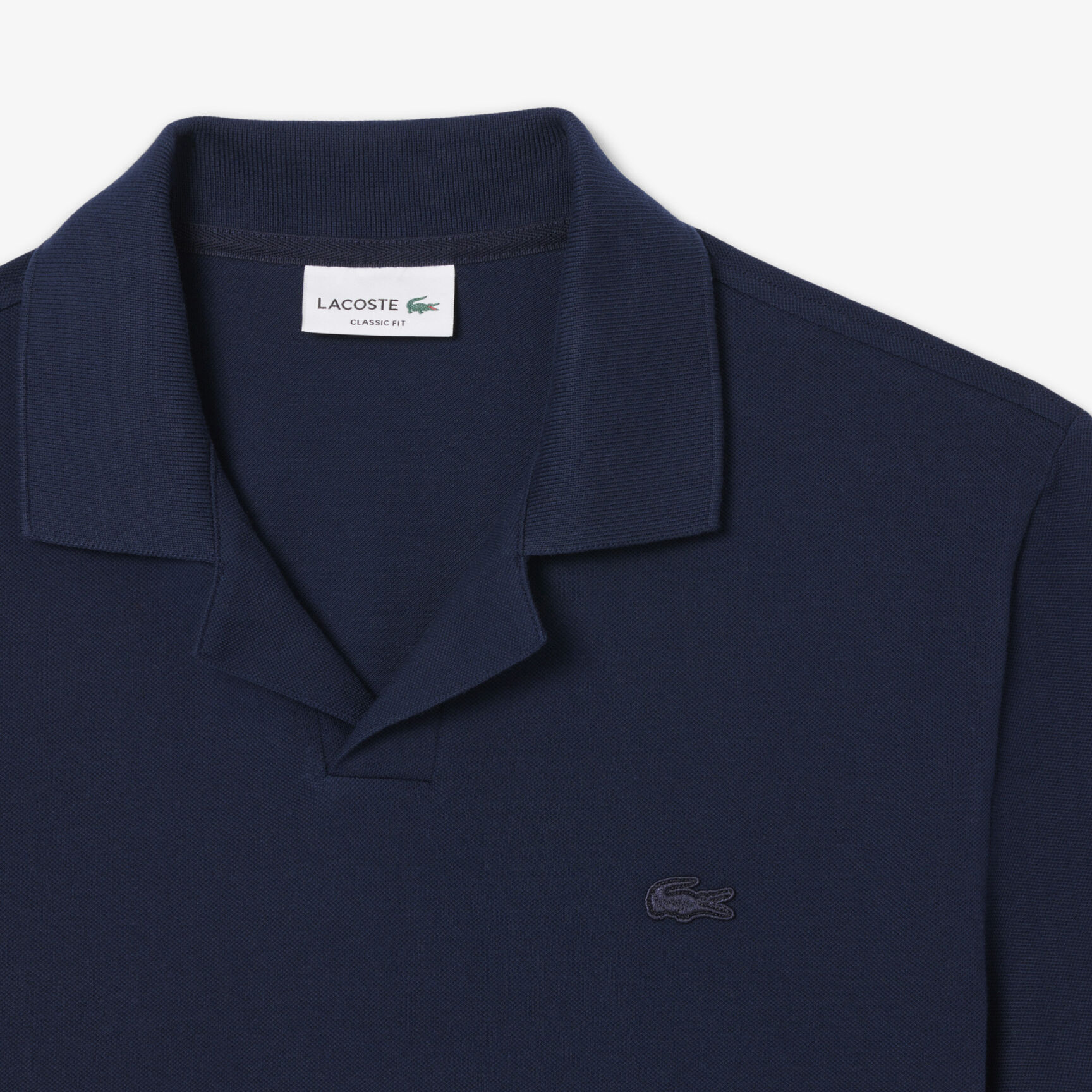 Classic Fit Open Neck Paris Polo Shirt Classic Fit Open Neck Paris Polo Shirt - PH0084-00-166