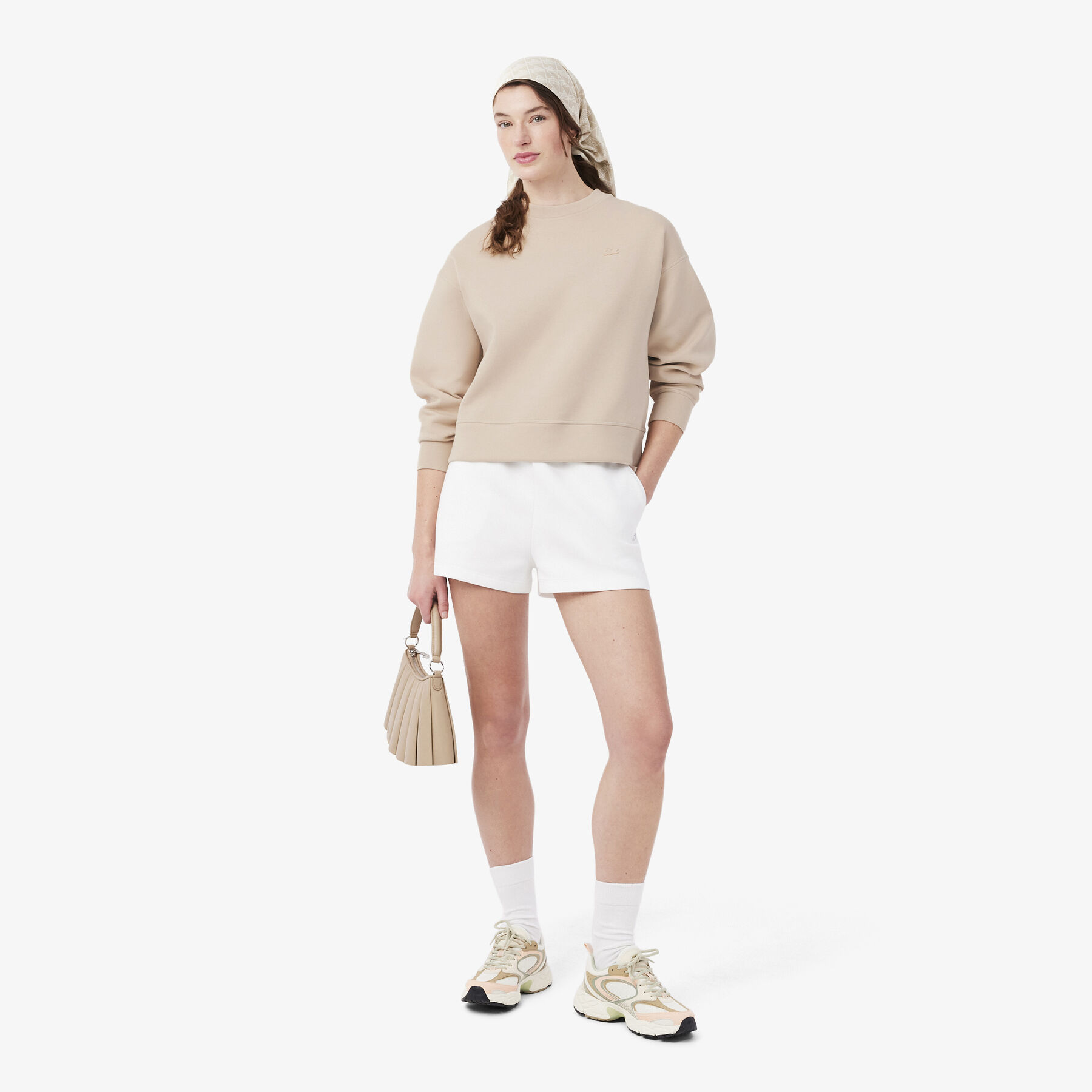سترة جيرسي ذات وجهين كبيرة الحجم Oversized Double Face Jersey Sweatshirt - SF0046-00-X6F