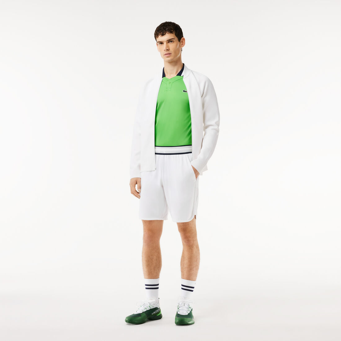 شورت بدلة رياضية من لاكوست سبورت × دانييل ميدفيديف Lacoste Sport x Daniil Medvedev Sportsuit Shorts - GH7403-00-001