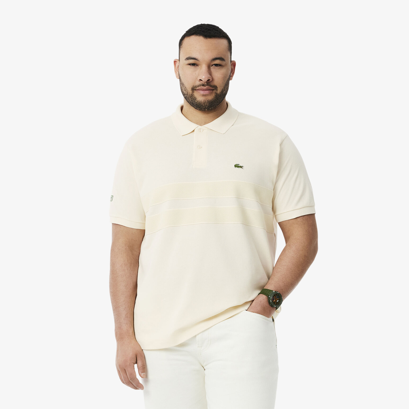 French Made Classic Fit L.12.12 Polo Shirt French Made Classic Fit L.12.12 Polo Shirt - PH9760-00-XFJ