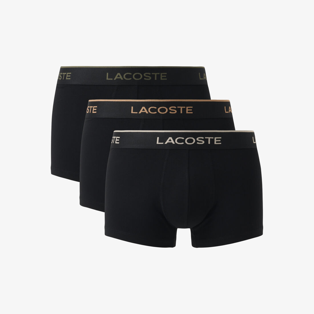 3-Pack Cotton Trunks lacoste 3 pack cotton trunks