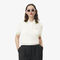 Cropped 3D Seamless Stretch Cotton Polo Shirt - AF9283-00-DII