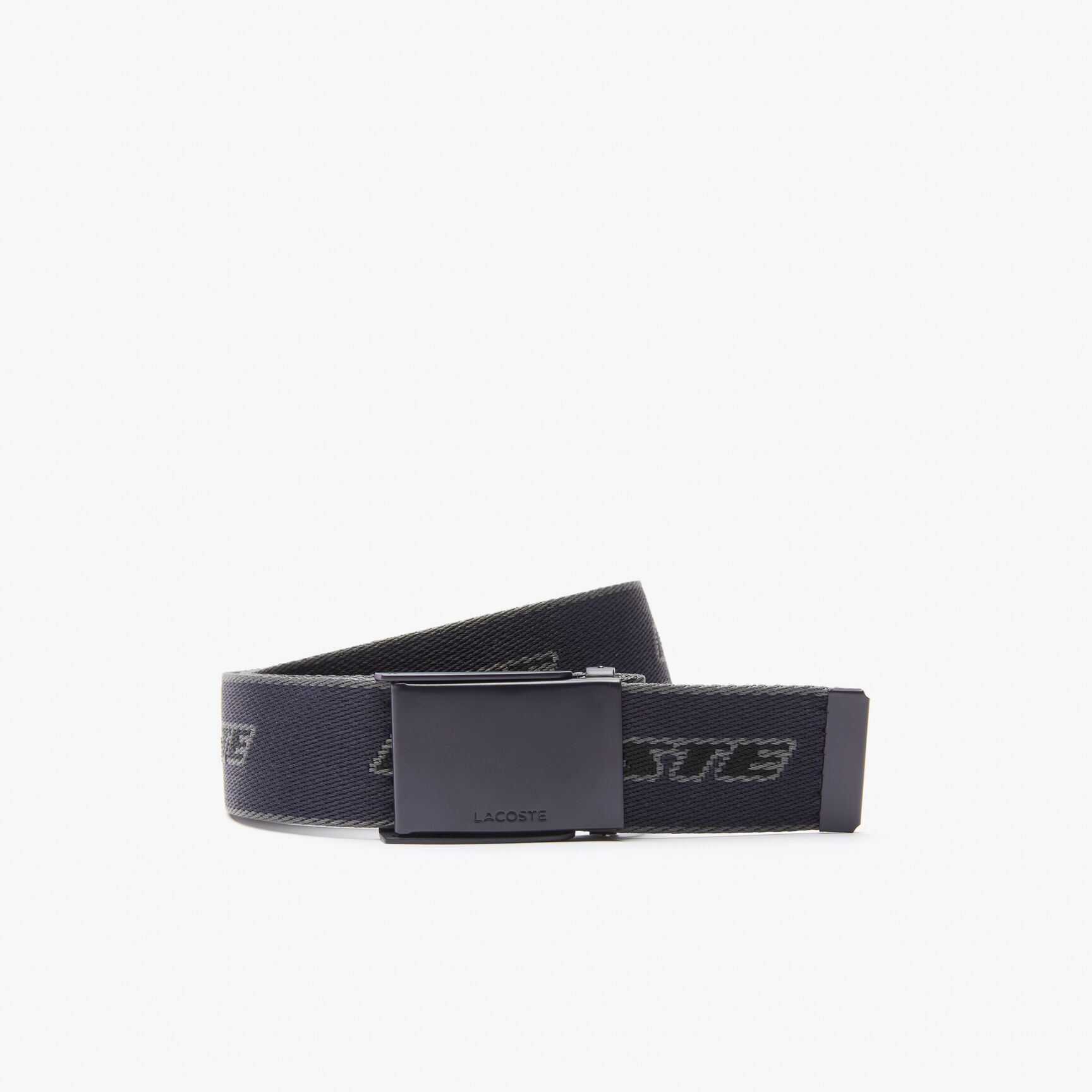 Men's Lacoste Contrast Branded Canvas Belt Men's Lacoste Contrast Branded Canvas Belt