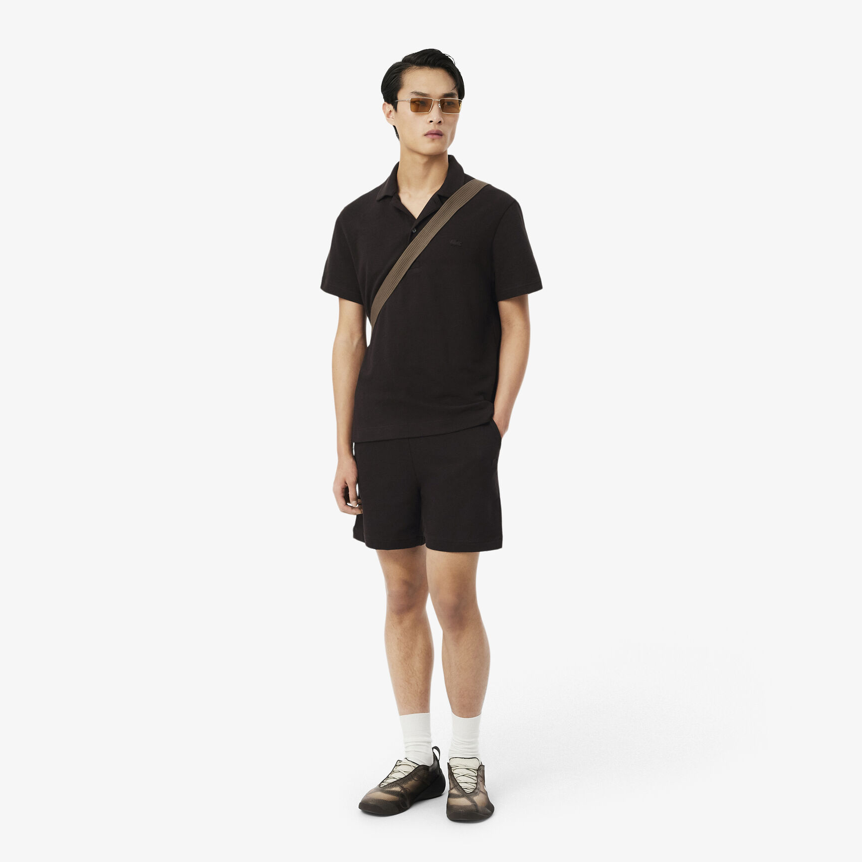 Classic Fit Textured Polo Shirt - DH1969-00-3LA