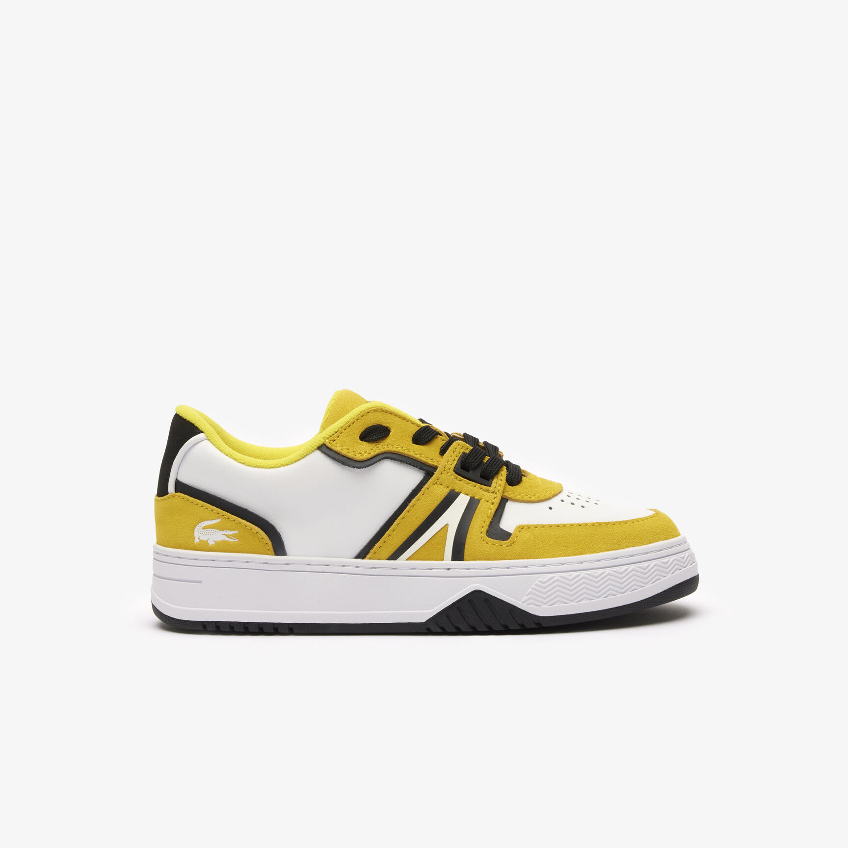 سنيكرز L001 جلد مغلف للنساء Women's L001 Coated Leather Trainers - 46SFA0044-V05