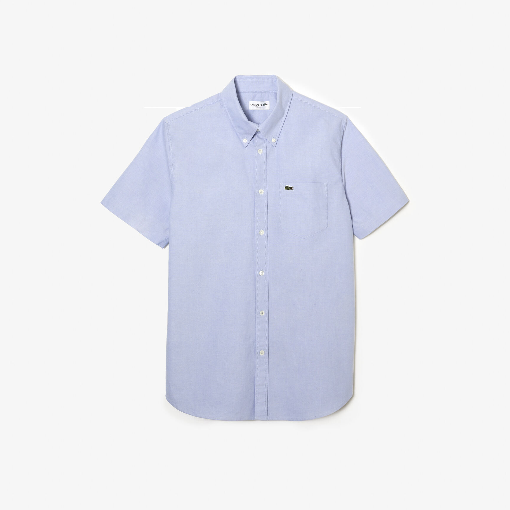 قميص قطن أكسفورد بقصة عادية للرجال