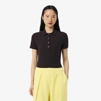 L.12.d Slim Fit Stretch Petit Pique Polo Shirt