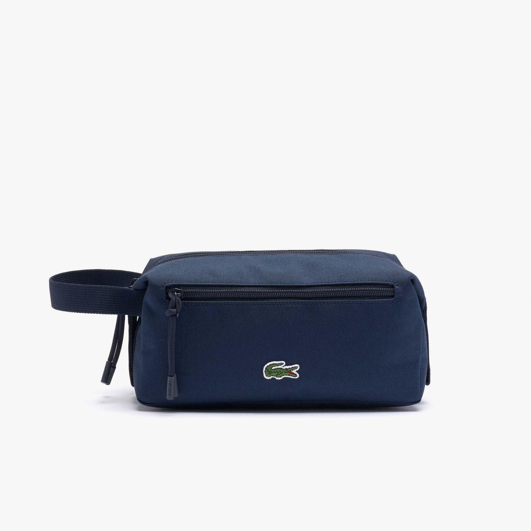 lacoste men s n ocroc canvas toilet kit