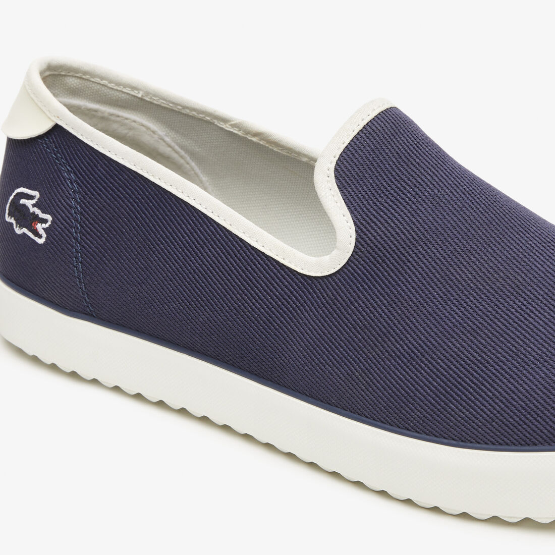 Men's Lacoste Canvas Resort Textile Slip-On Men's Lacoste Canvas Resort Textile Slip-On