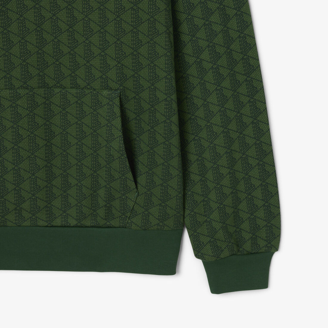 Monogram fleece hoodie Monogram fleece hoodie - SH5885-00-D1R