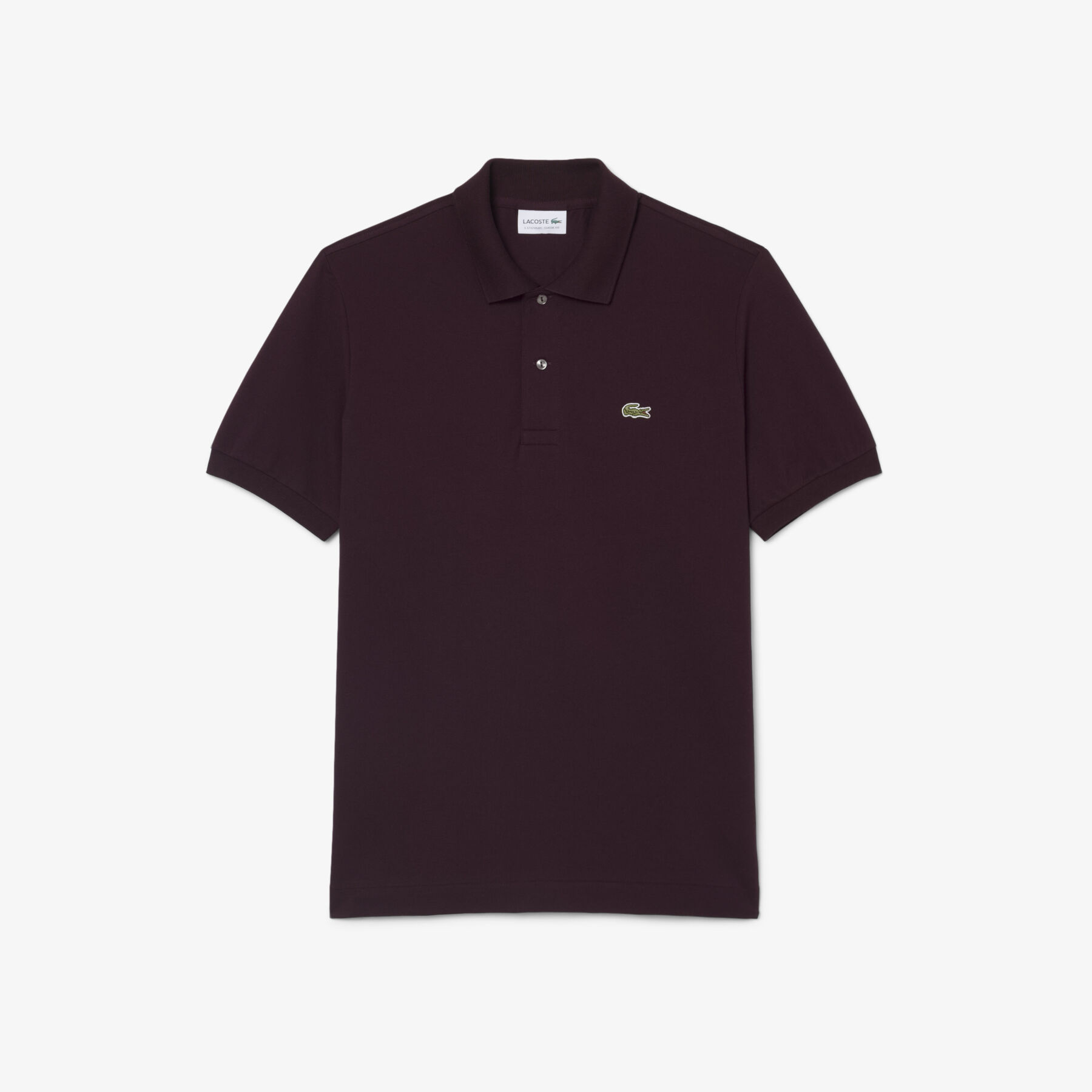 lacoste classic fit l 12 12 light pique polo shirt