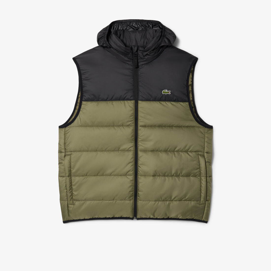 Sleeveless Water-Repellent Jacket lacoste sleeveless water repellent jacket