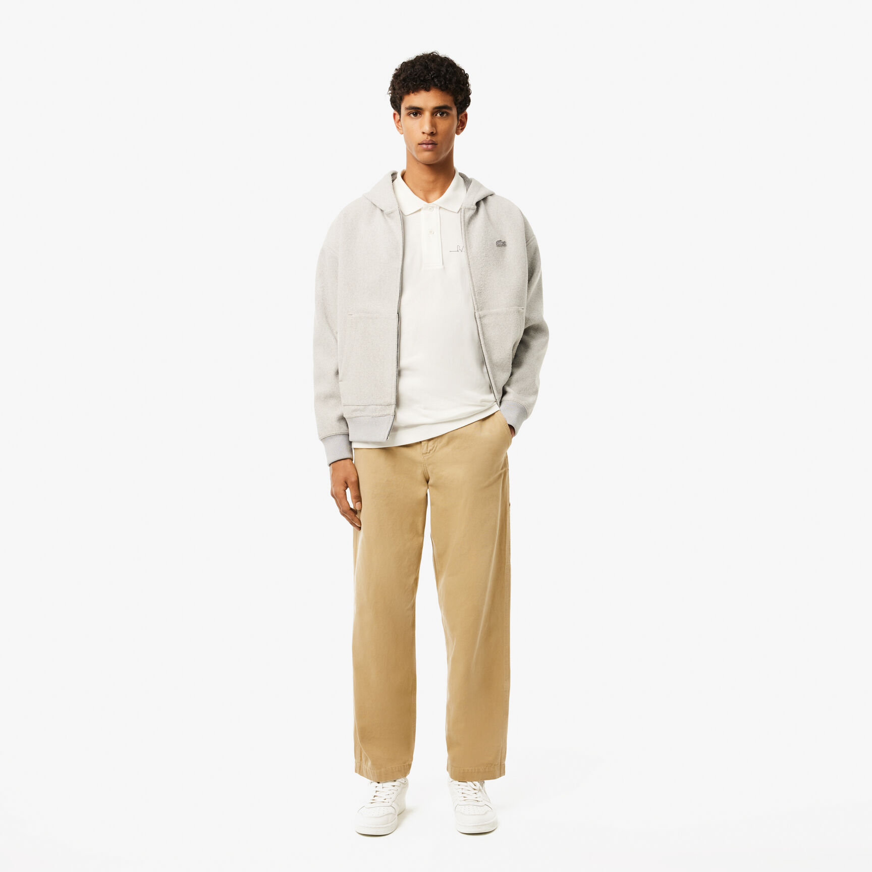 Original L.12.12 Lacoste wording French Made Polo Shirt Shirt - PH6006-00-70V