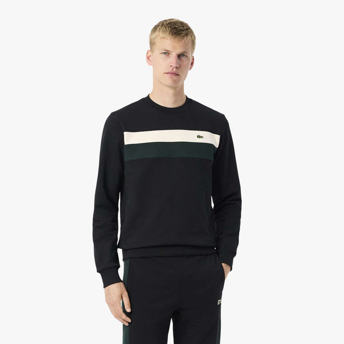 Colour-Block Fleece Sweatshirt - SH5498-00-6XH