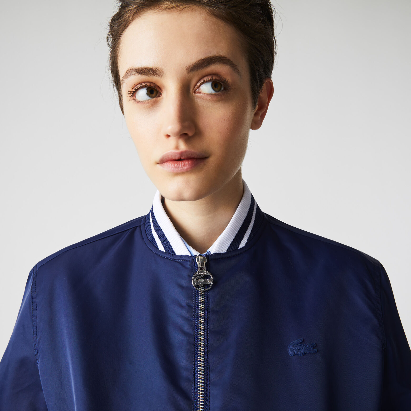 سترة منتفخة مبطنة بسحاب للنساء ضد الماء سترة منتفخة مبطنة بسحاب للنساء ضد الماء