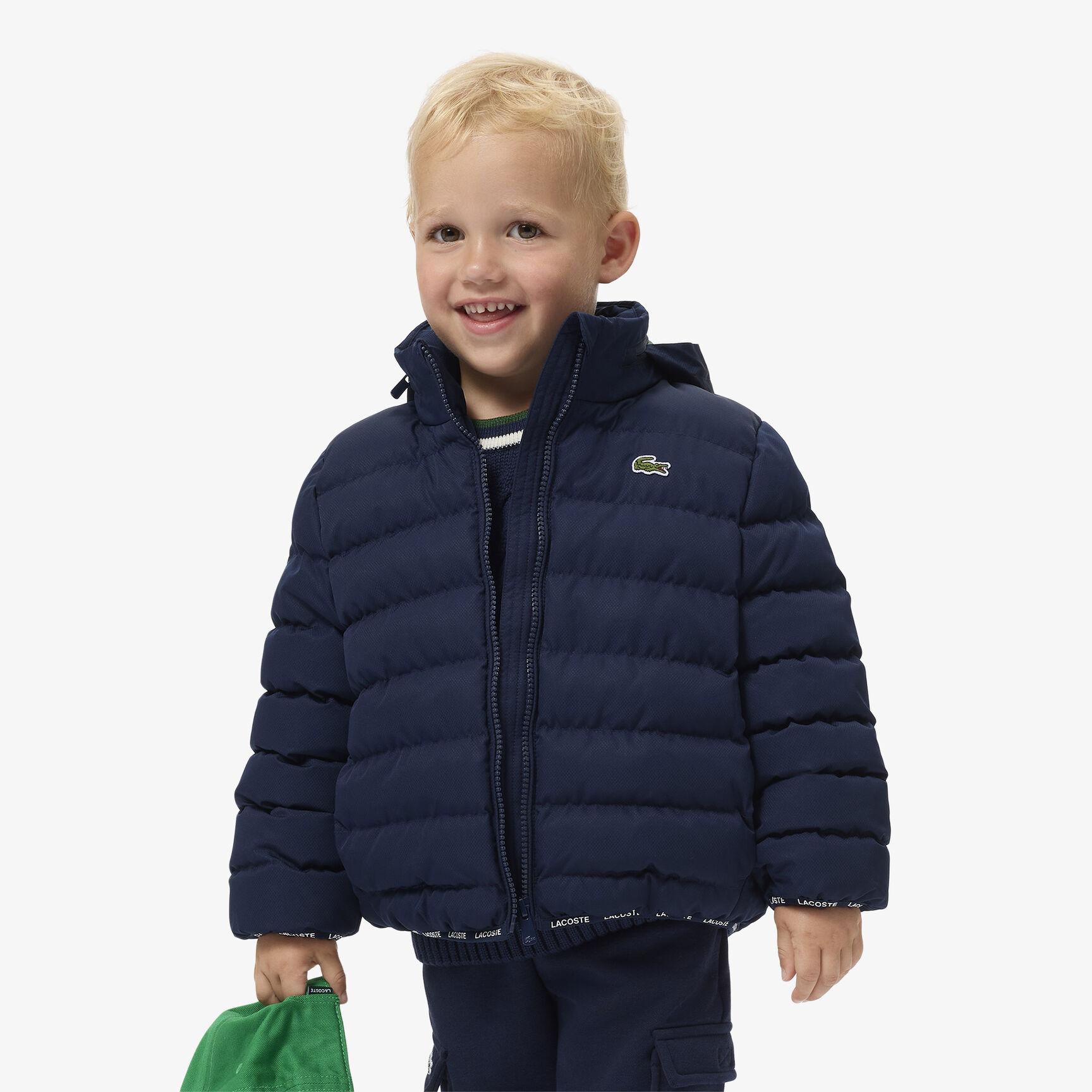 Hooded Diamond Taffeta Puffed Jacket - BJ0980-00-166