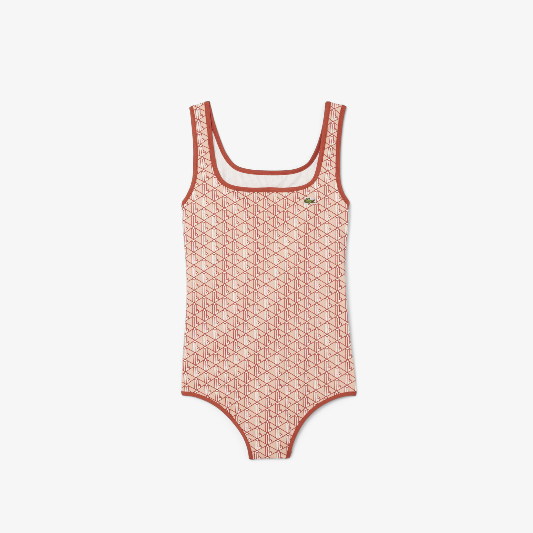 Printed One Piece Swimsuit lacoste printed one piece swimsuit
