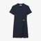 Draped T-shirt Dress lacoste draped t shirt dress