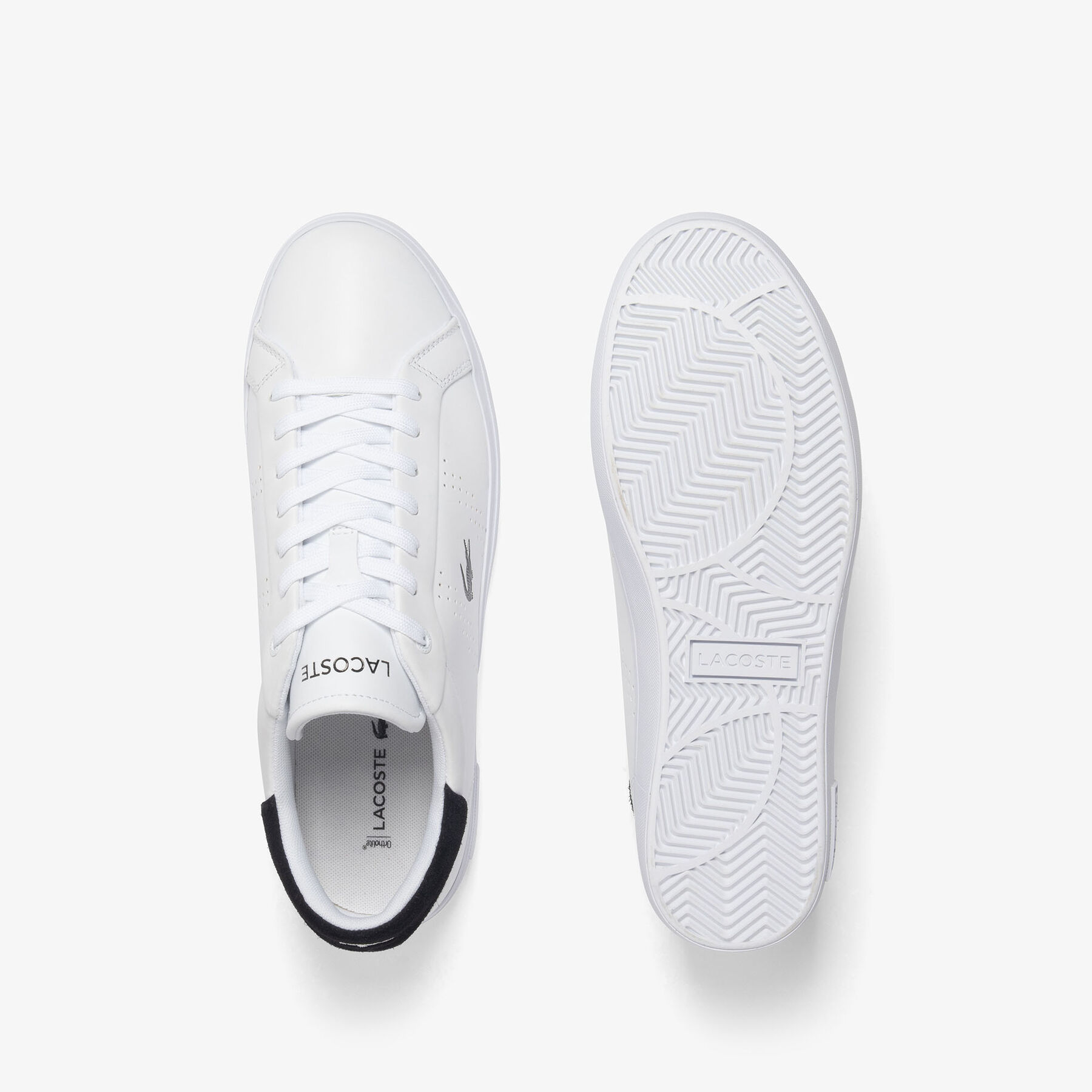 حذاء رياضي باور كورت رجالي 2.0 من الجلد Men's Powercourt 2.0 Leather Sneakers - 50SMA0148-147