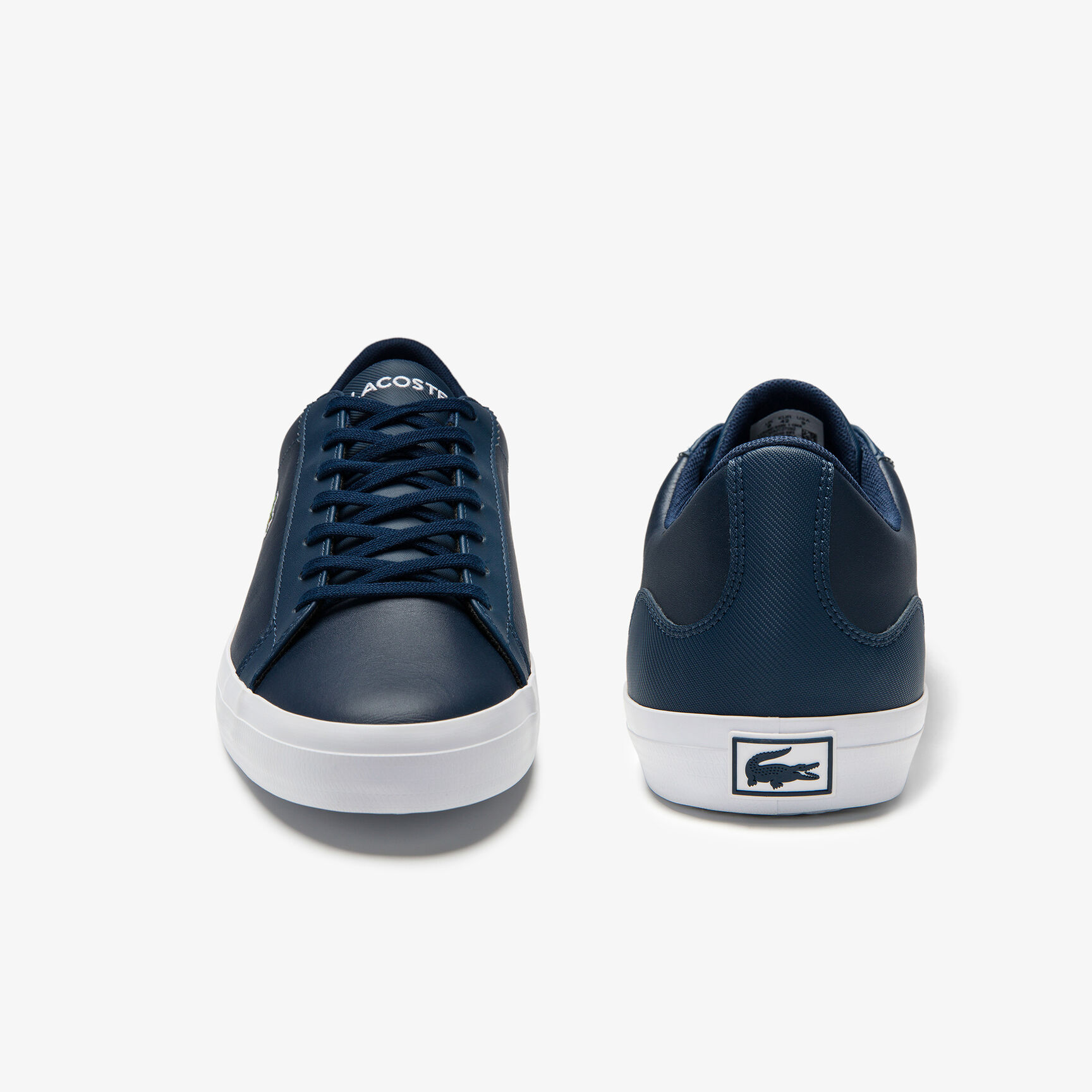Men's Lerond Textured Leather and Synthetic Trainers