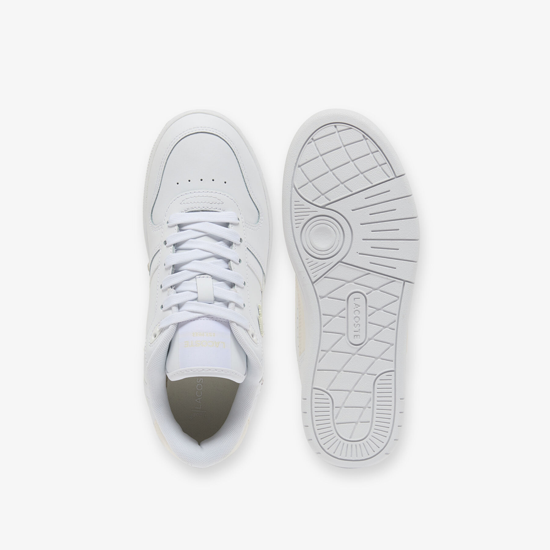 Women's T-Clip Set Leather Sneakers - 50SFA0188-65T