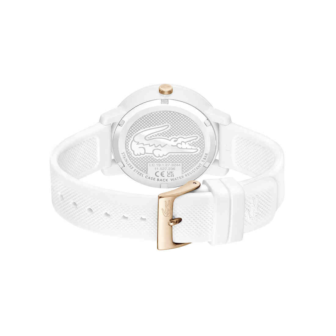 ساعة نسائية بسوار من السيليكون Unisex Automatic Watch - 2001326-CNG