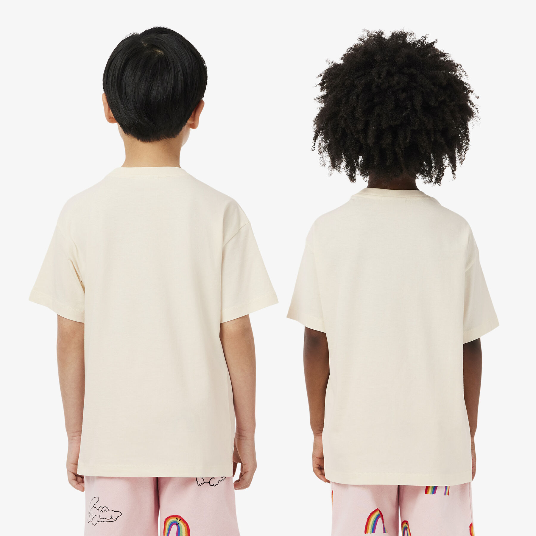 Printed Cotton T-shirt lacoste printed cotton t shirt