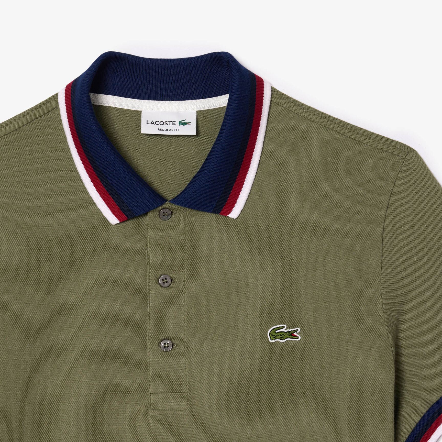 Regular Fit Contrast Collar Polo Shirt Regular Fit Contrast Collar Polo Shirt - PH3461-00-BMY