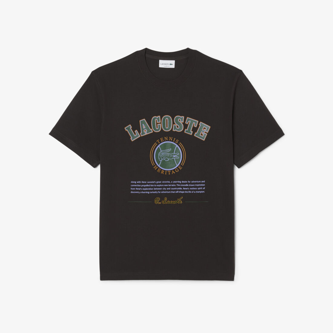 Print Cotton T-shirt Print Cotton T-shirt - TH5910-00-SKB