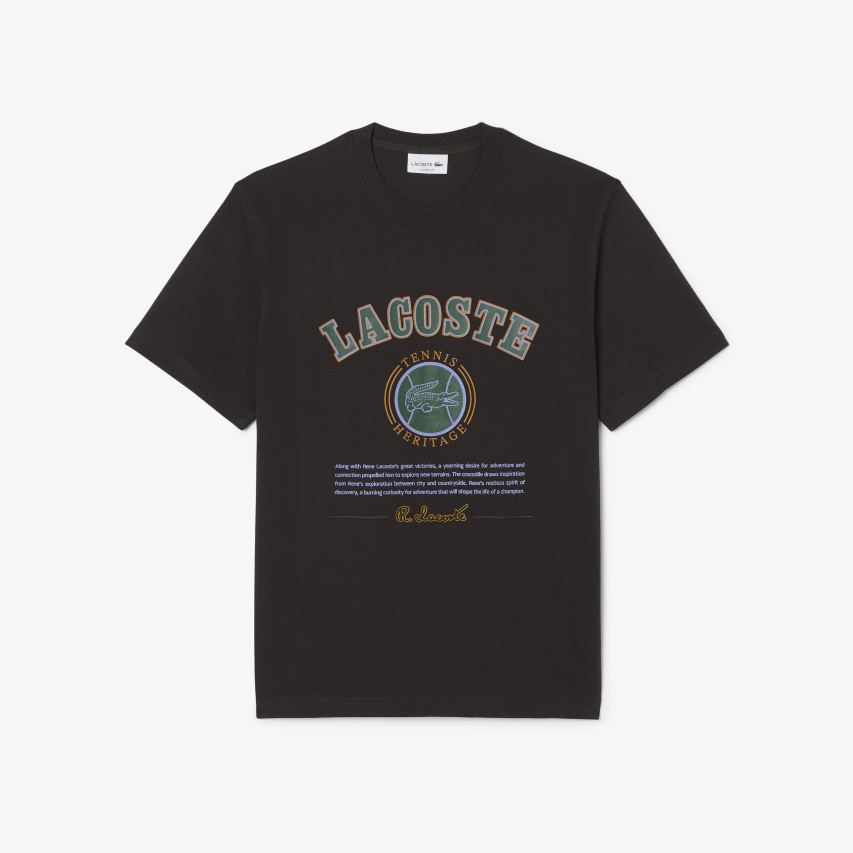 Print Cotton T-shirt Print Cotton T-shirt - TH5910-00-SKB