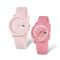 Pink Silicone Watch Gift Set lacoste pink silicone watch gift set