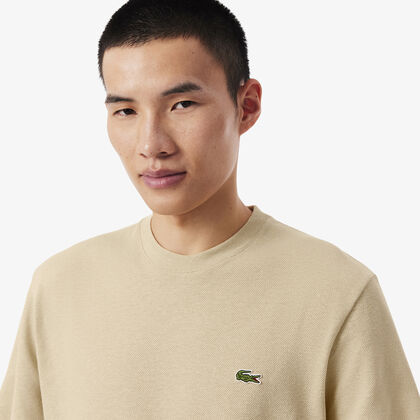 Heavy Cotton And Linen Pique T-shirt