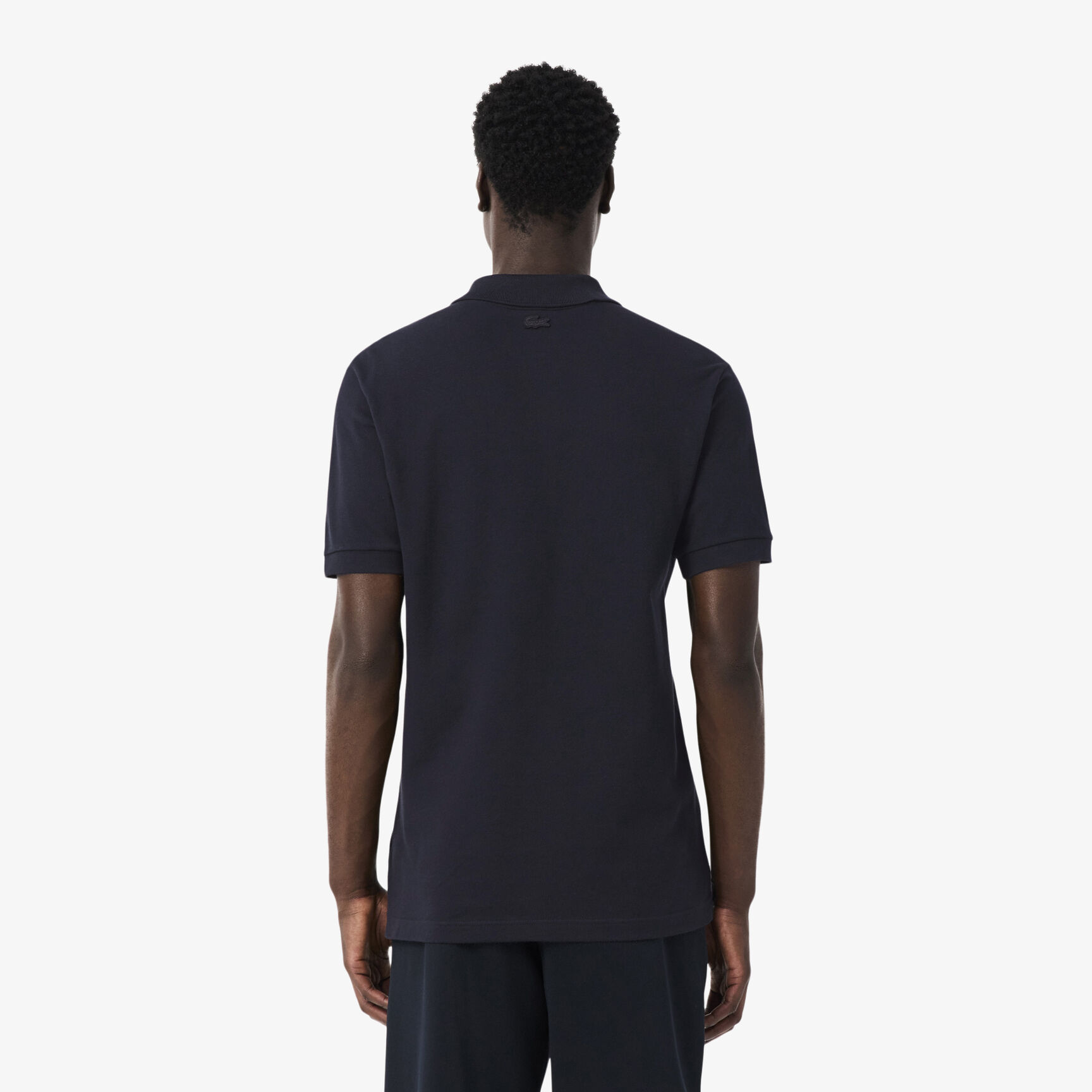 Classic Fit Embroidery Detail Petit Pique Polo Shirt - PH1751-00-350