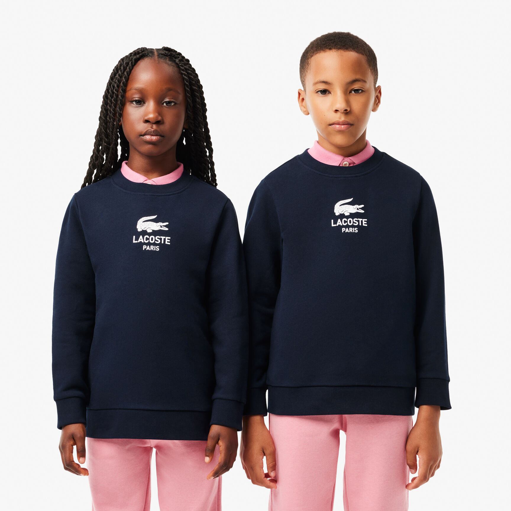 سويت شيرت مطبوع بشعار الماركة Signature Print Sweatshirt - SJ3005-00-166