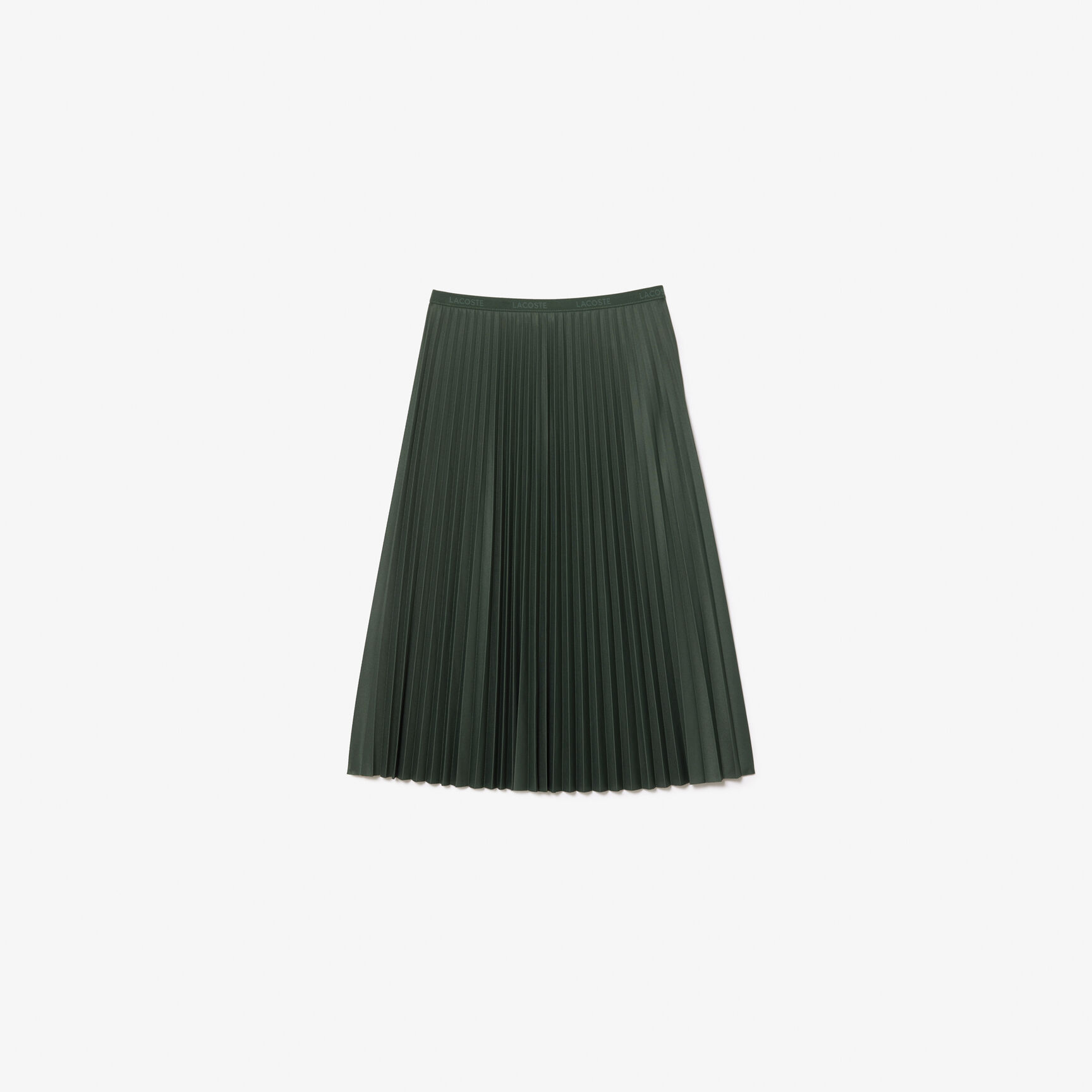 Women's Elasticised Waist Flowing Pleated Skirt - JF8050-00-SMI