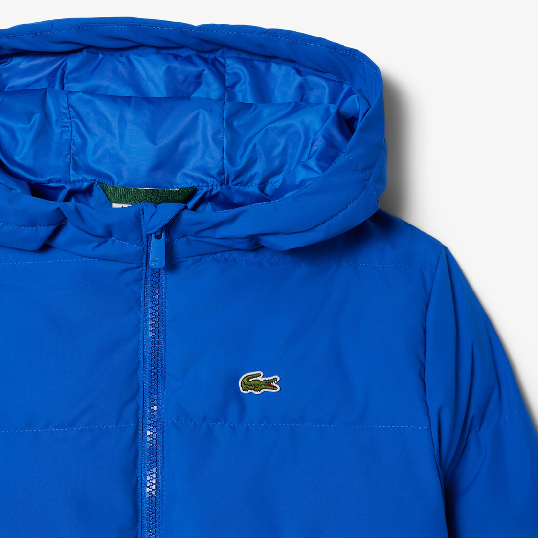 Hooded Puffer Jacket with Crocodile at the back Hooded Puffer Jacket with Crocodile at the back - BJ1128-00-HJM