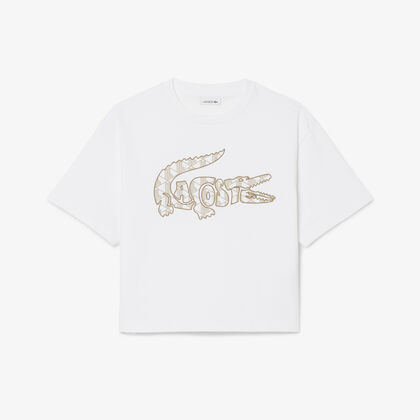 Monogram Print Cotton T-shirt
