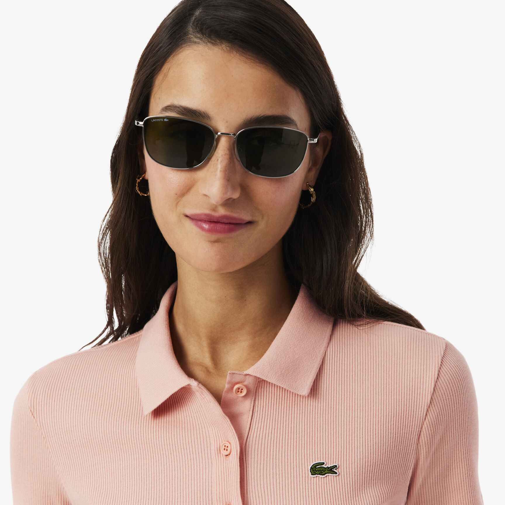 Slim Fit L.12.D Ribbed Cotton Polo Shirt - DF5377-00-UI2