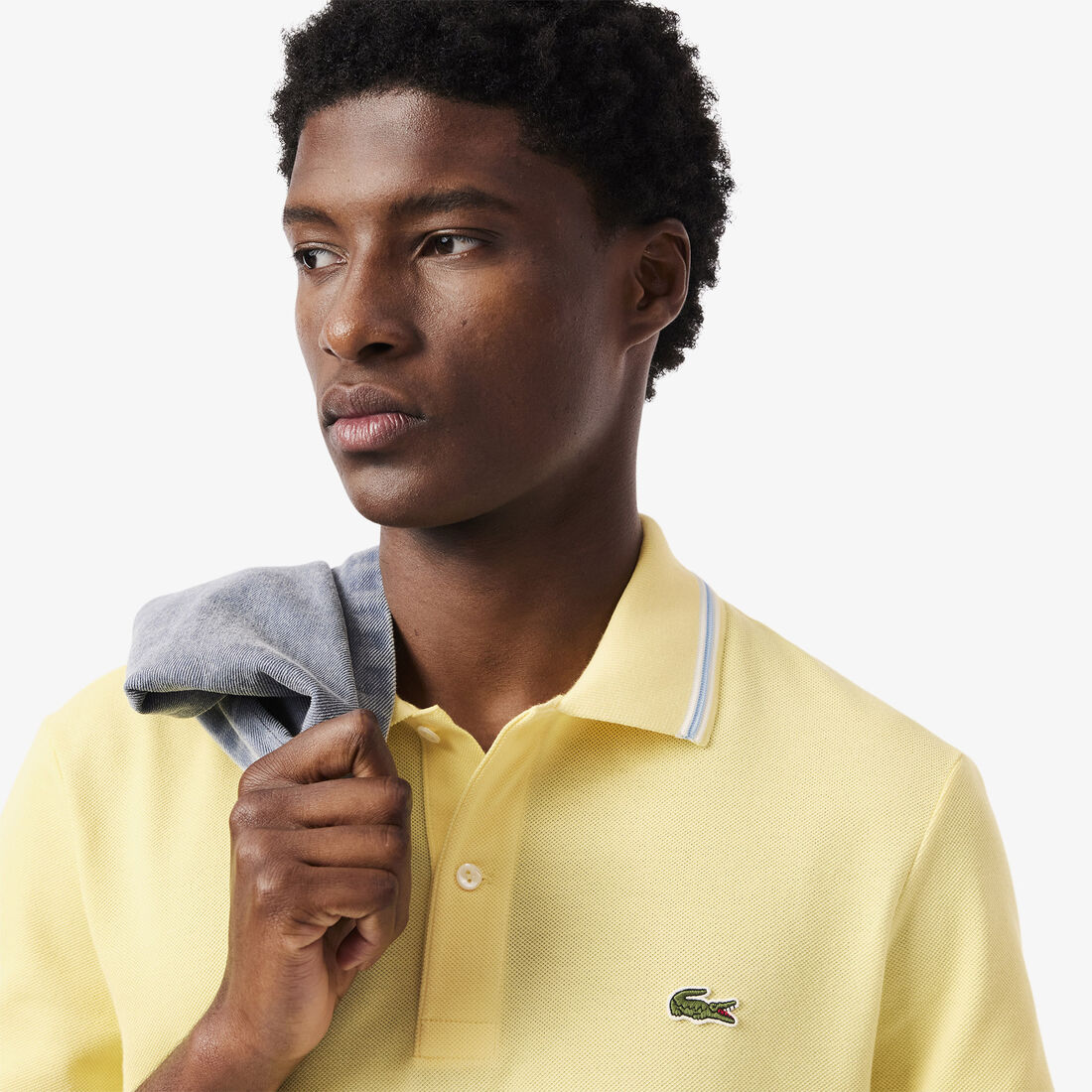 Regular Fit Trim Accent L.12.12 Polo Shirt Regular Fit Trim Accent L.12.12 Polo Shirt - PH9875-00-107