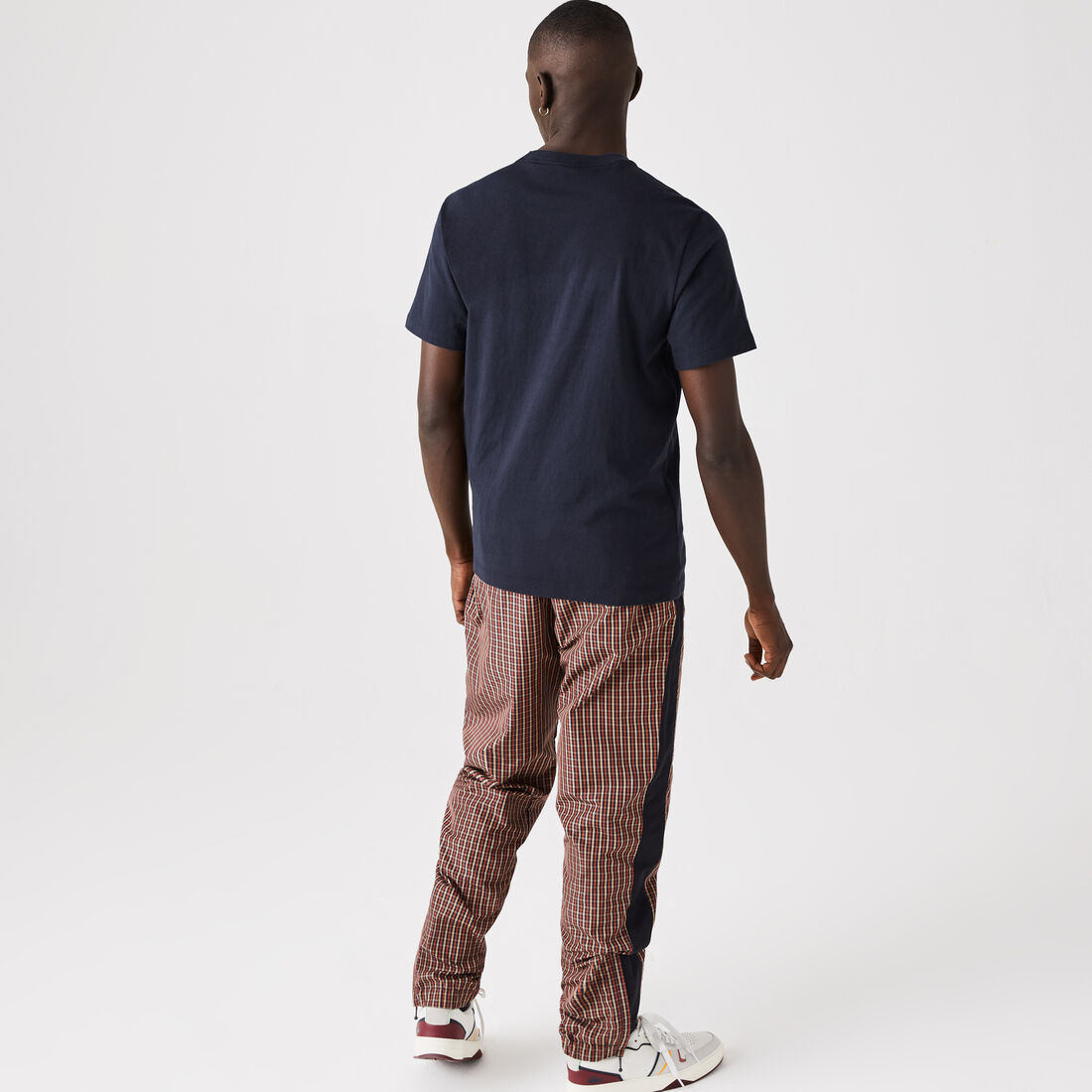 تيشيرت قطني رجالي بياقة مستديرة وشارات Pennants L تيشيرت قطني رجالي بياقة مستديرة وشارات Pennants L