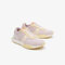 Women's Lacoste L-Spin Deluxe Leather Colour-Block Trainers women s lacoste l spin deluxe leather colour block trainers