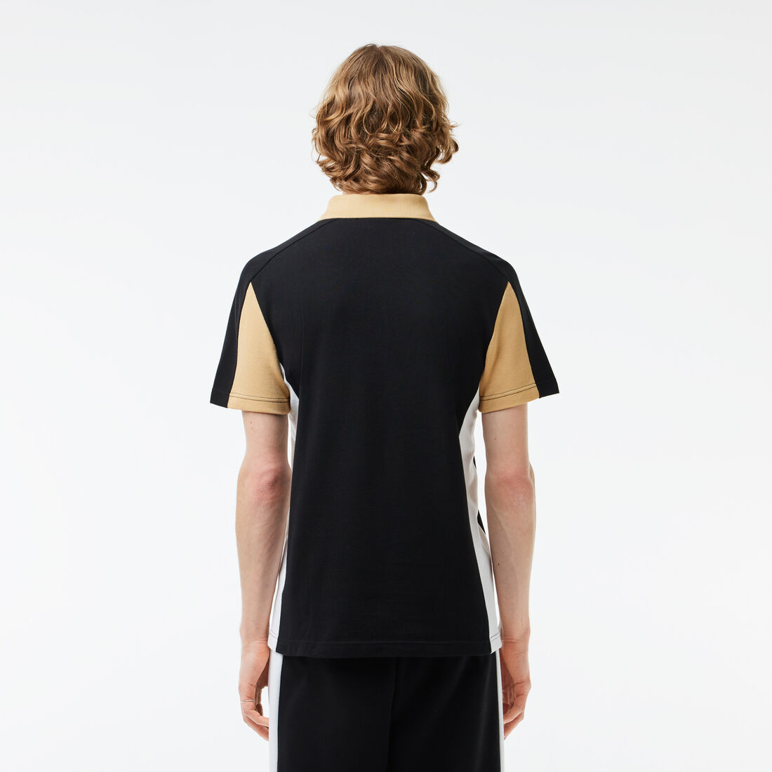 Cotton Pique Colourblock Polo Shirt Cotton Pique Colourblock Polo Shirt - PH1302-00-IKH