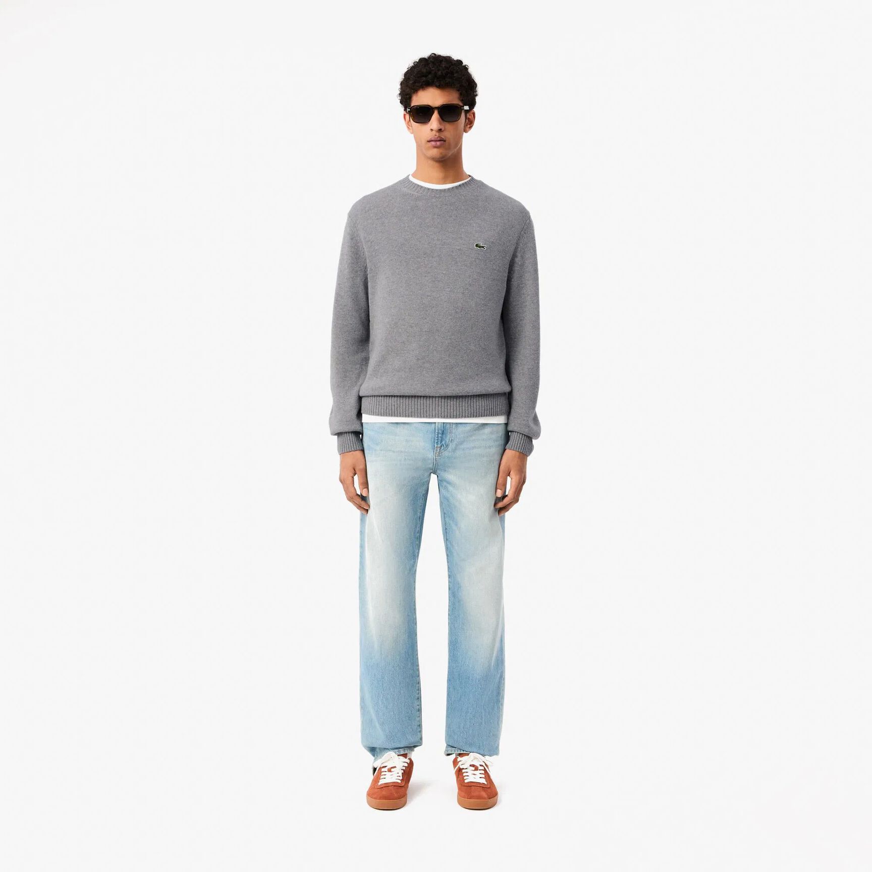 Wool Crew Neck Sweater Wool Crew Neck Sweater - AH2916-00-CCA