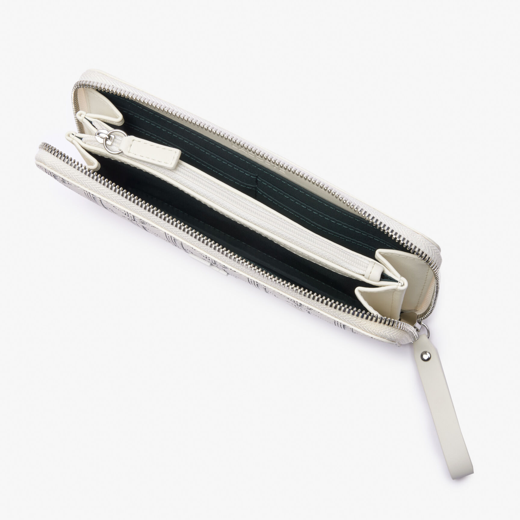 Women's Lacoste Monogram Print Zip Wallet Women's Lacoste Monogram Print Zip Wallet - NF3958DG-N06