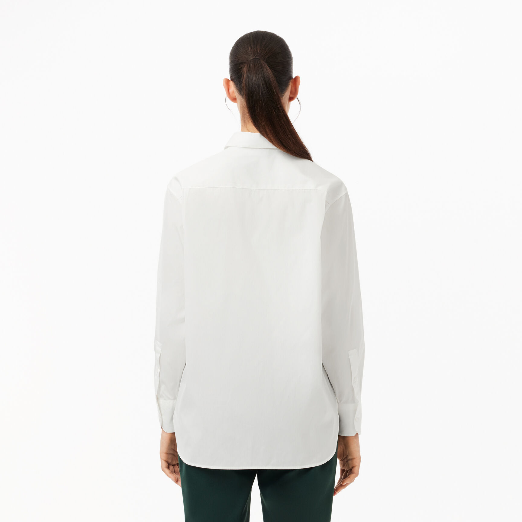 Oversized Fit Cotton Poplin Shirt - CF7706-00-70V