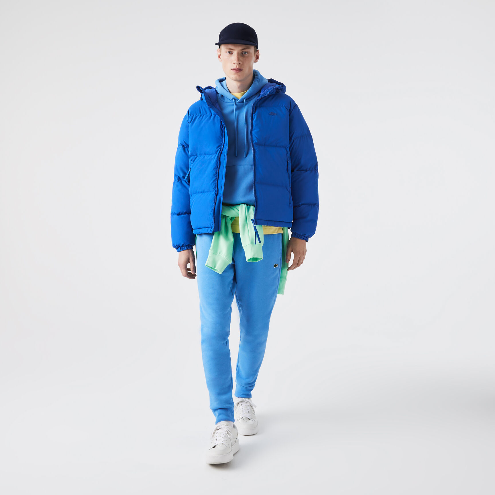 جاكيت لاكوست قصير مبطن مقاوم للماء للرجال جاكيت لاكوست قصير مبطن مقاوم للماء للرجال