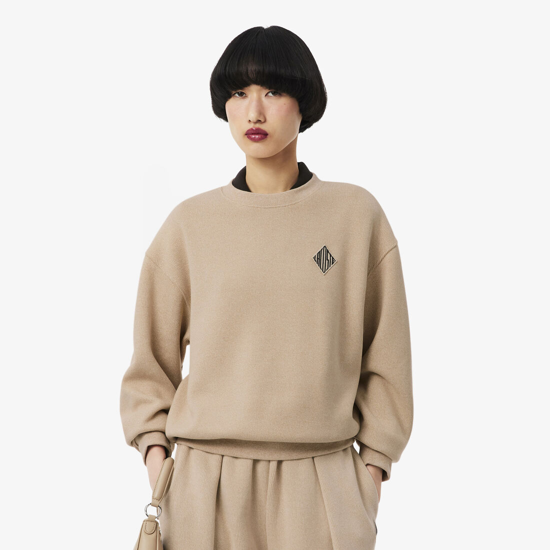 Oversized Interlock Sweatshirt - SF1482-00-4KI